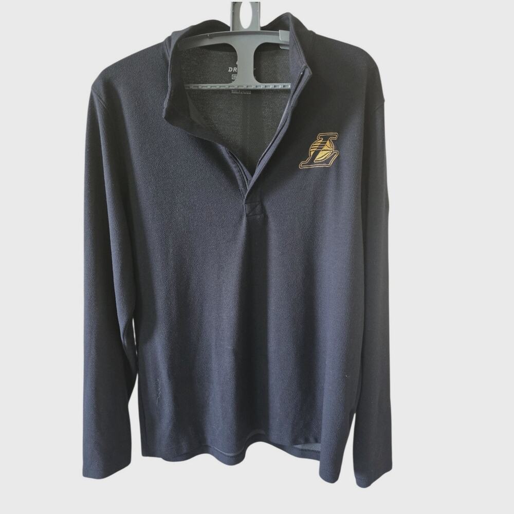 Nike Lakers Dri Fit Long Sleeve Size L Quarter Zip Pullover